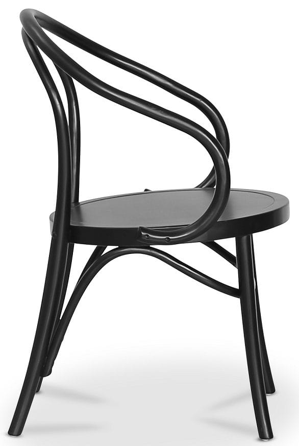 Danderyd No.30 svart karmstol i böjträ - Svart - Products - Möbler - Fåtölj & stolar - Karmstol