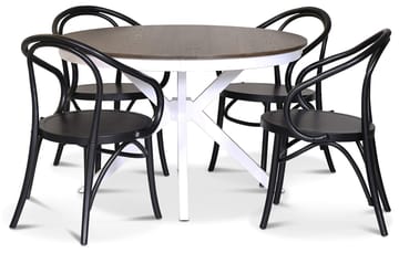 Danderyd No.30 svart karmstol i böjträ - Svart - Products - Möbler - Fåtölj & stolar - Karmstol