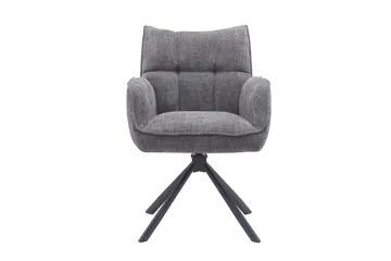 Demetrius Karmstol - Antracit - Products - Möbler - Fåtölj & stolar - Karmstol