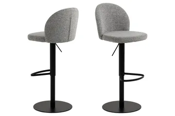 Dursun Barstol - Grå - Products - Möbler - Fåtölj & stolar - Barstol & barpall