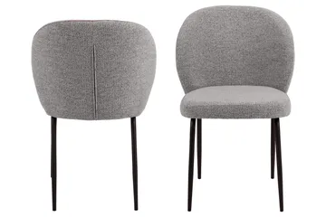 Dursun Matstol - Grå - Products - Möbler - Fåtölj & stolar - Matstol & köksstol