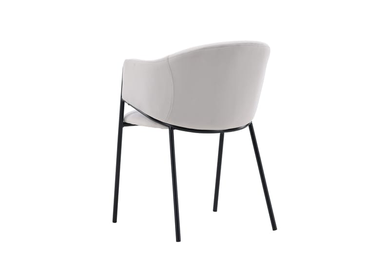 Evelina Karmstol - Grå - Products - Möbler - Fåtölj & stolar - Matstol & köksstol