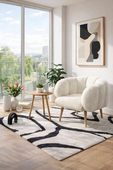 Bingdi Fåtölj Bubblig med sidobord - Products - Möbler - Fåtölj & stolar - Fåtölj