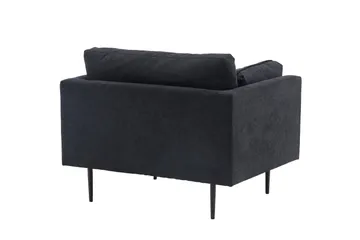 Boom Fåtölj - Svart - Products - Möbler - Fåtölj & stolar - Fåtölj