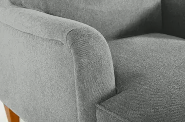 Chaiselounge Howard Watford Deluxe - Grå - Grå - Products - Möbler - Fåtölj & stolar - Fåtölj - Liggfåtölj