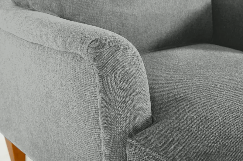 Chaiselounge Howard Watford Deluxe - Grå - Grå - Products - Möbler - Fåtölj & stolar - Fåtölj - Liggfåtölj