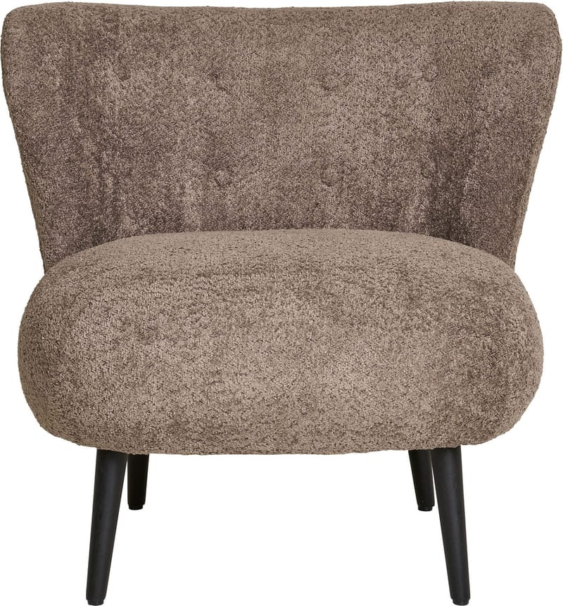 Covelo fåtölj - Brun bouclé - Products - Möbler - Fåtölj & stolar - Fåtölj - Fåtölj utan armstöd