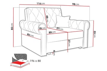 Denegal Bäddfåtölj - Products - Möbler - Fåtölj & stolar - Fåtölj - Bäddfåtölj