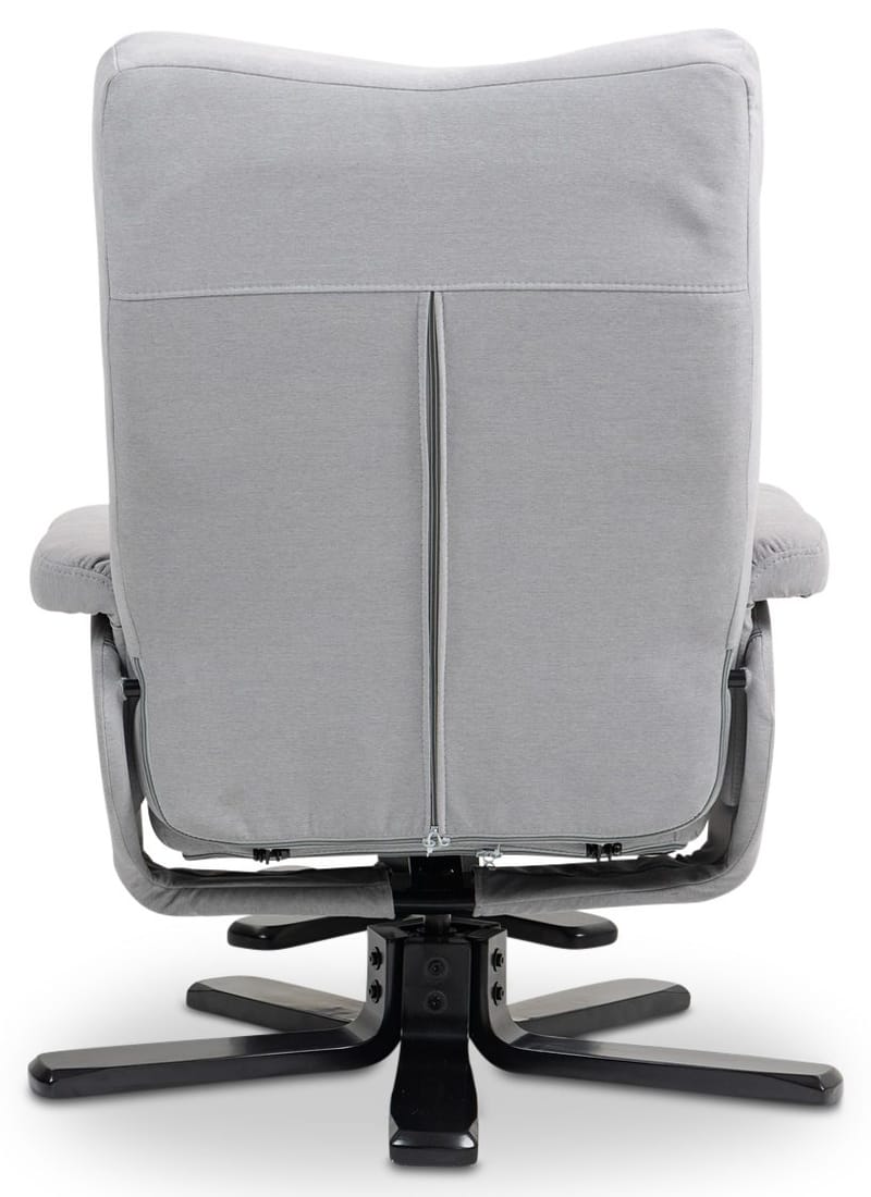 Duva ställbar fåtölj med fotpall - Grå - Grå - Products - Möbler - Fåtölj & stolar - Fåtölj - Biofåtölj & reclinerfåtölj