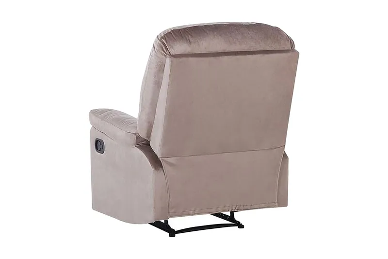 Ellov Fåtölj - Brungrå/Sammet - Products - Möbler - Fåtölj & stolar - Fåtölj - Biofåtölj & reclinerfåtölj