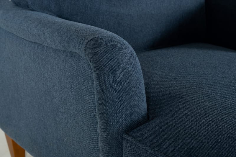 Fåtölj howard chaiselounge blå - Watford Deluxe - Mörkblå - Products - Möbler - Fåtölj & stolar - Fåtölj - Liggfåtölj