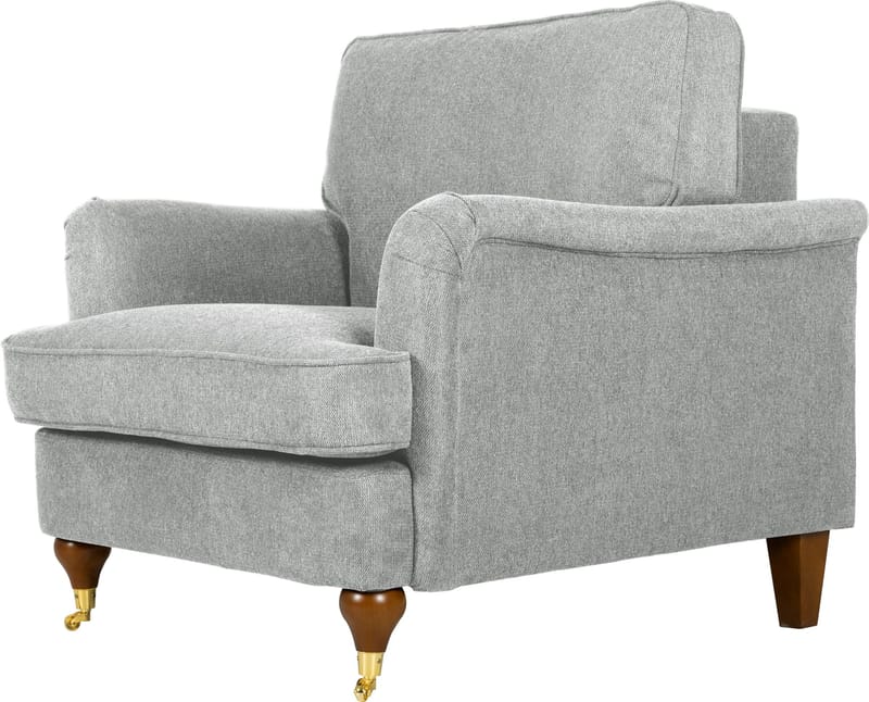 Fåtölj Howard i grått tyg