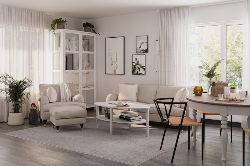 Howard Classic Fåtölj - Beige - Products - Möbler - Fåtölj & stolar - Fåtölj - Howard fåtölj