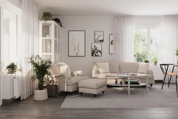 Howard Classic Fåtölj - Beige - Products - Möbler - Fåtölj & stolar - Fåtölj - Howard fåtölj