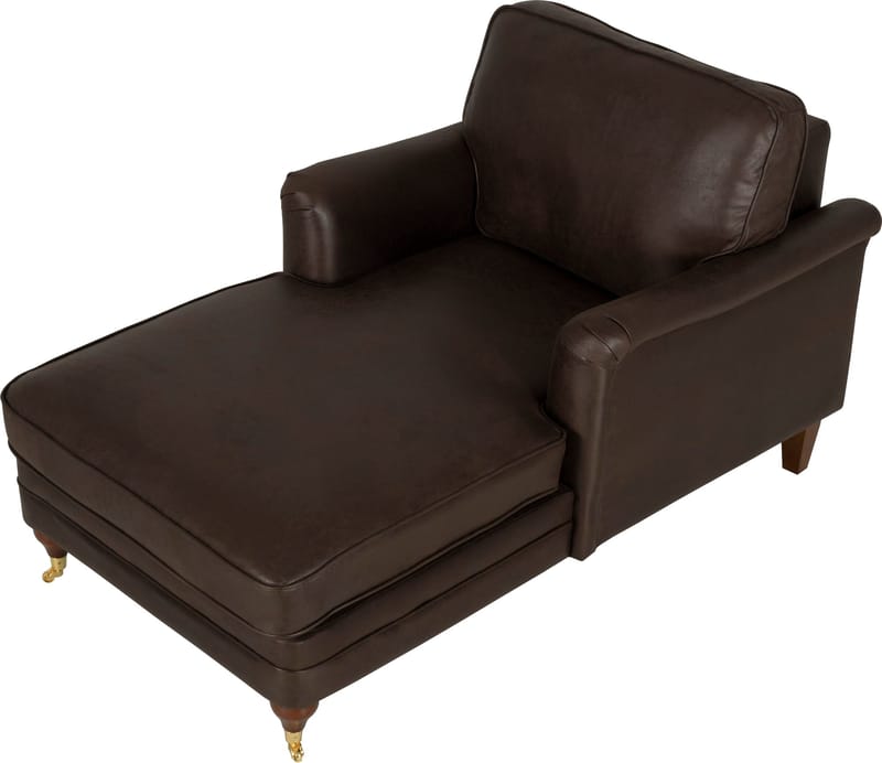 Howard Watford Deluxe divanfåtölj - Vintagebrunt konstläder - Vintagebrun - Products - Möbler - Fåtölj & stolar - Fåtölj - Liggfåtölj