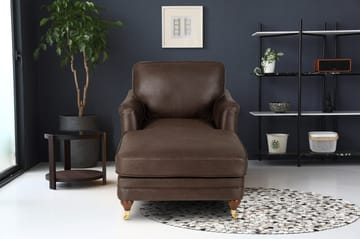 Howard Watford Deluxe divanfåtölj - Vintagebrunt konstläder - Vintagebrun - Products - Möbler - Fåtölj & stolar - Fåtölj - Liggfåtölj