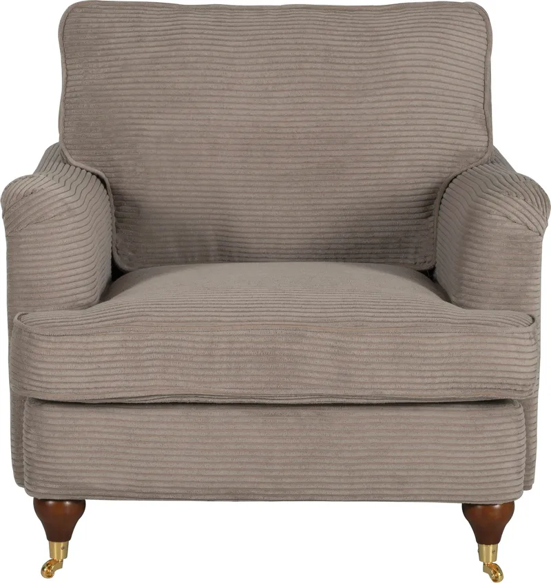 Howard Watford Deluxe fåtölj - Ljusbrun manchester - Products - Möbler - Fåtölj & stolar - Fåtölj - Howard fåtölj