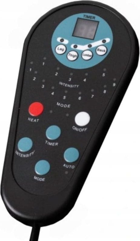 Massagefåtölj i beige PVC med fjärrkontroll - Cappuccino - Products - Möbler - Fåtölj & stolar - Fåtölj - Massagestol & massagefåtölj