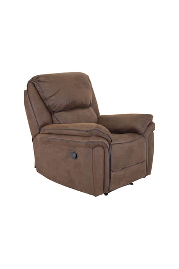 Reclinerfåtölj brun (Mikrofiber) - Riverdale - Brun - Products - Möbler - Fåtölj & stolar - Fåtölj - Biofåtölj & reclinerfåtölj
