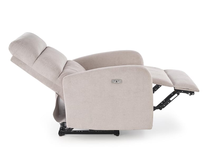 Reclinerfåtölj elektrisk - Ljusbeige - Ljusbeige - Products - Möbler - Fåtölj & stolar - Fåtölj - Biofåtölj & reclinerfåtölj