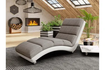 Regalado Liggfåtölj - Vit/Beige/Ljusgrå - Products - Möbler - Fåtölj & stolar - Fåtölj - Liggfåtölj