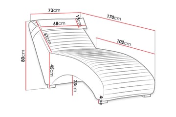 Staffin Liggfåtölj 73 cm Ljusgrå - Products - Möbler - Fåtölj & stolar - Fåtölj - Liggfåtölj