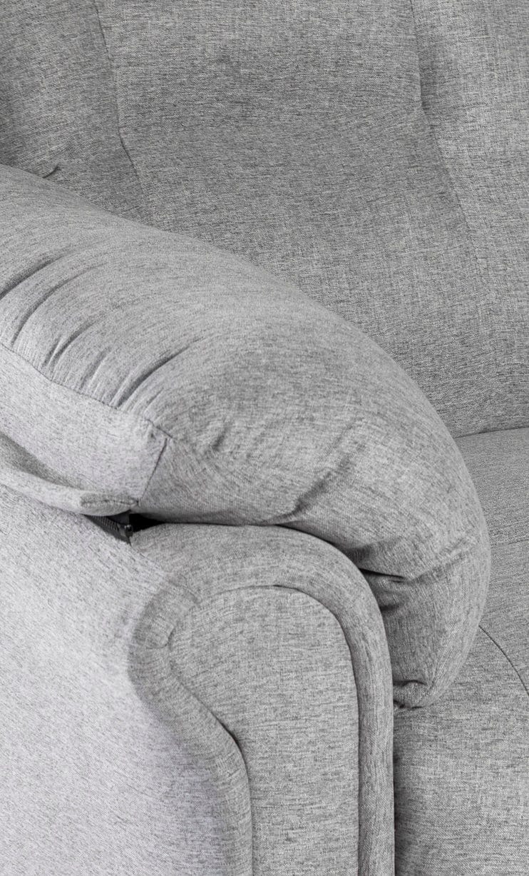 Vera fåtölj i grått tyg - Products - Möbler - Fåtölj & stolar - Fåtölj - Clubfåtölj