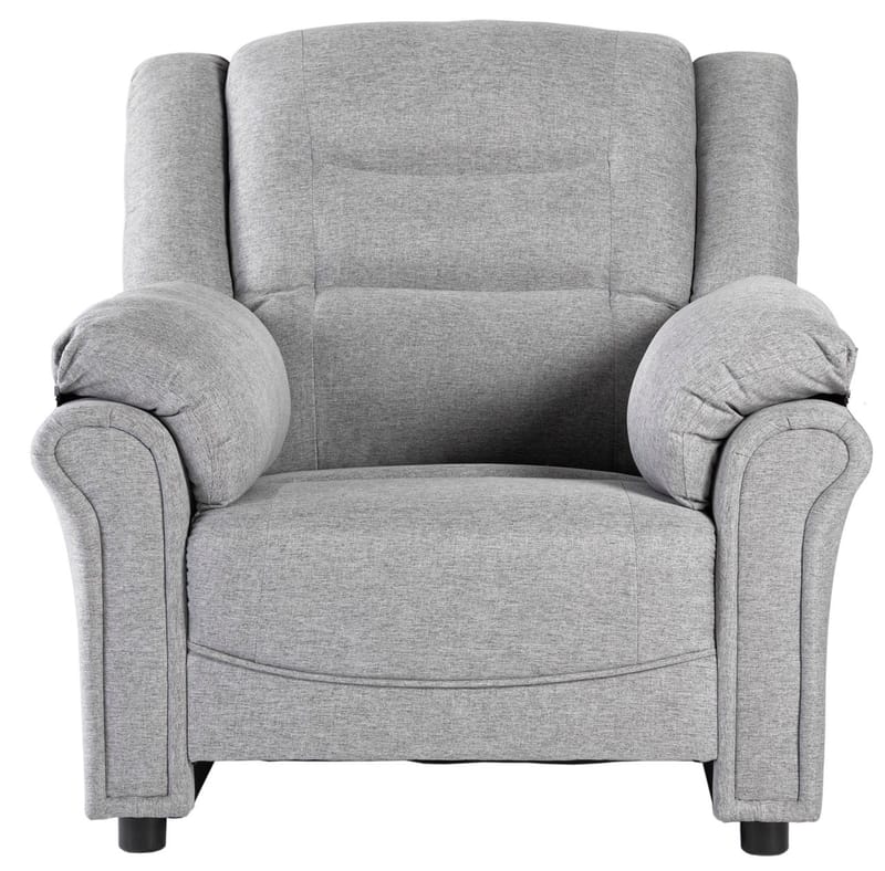 Vera fåtölj i grått tyg