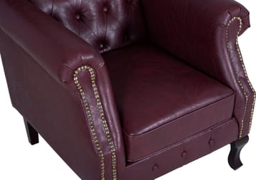 Vivaldino fåtölj - Oxblod - Oxblod - Products - Möbler - Fåtölj & stolar - Fåtölj - Öronlappsfåtölj