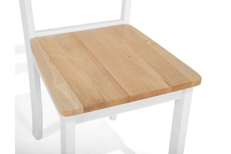 Georgia Stol Set Om 2 St - Vit - Products - Möbler - Fåtölj & stolar - Matstol & köksstol