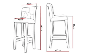 Glenarm Barstol - Products - Möbler - Fåtölj & stolar - Barstol & barpall