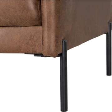 Kingsley fåtölj - Brunt ecoläder - cognac - Products - Möbler - Fåtölj & stolar - Fåtölj