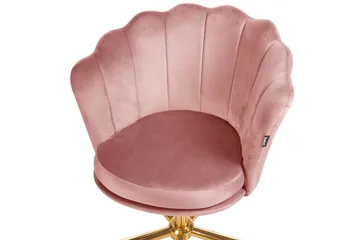 Kontorsstol Monticello Rosa/guld/svart - Rosa/guld/svart - Products - Möbler - Fåtölj & stolar - Kontorsstol & skrivbordsstol