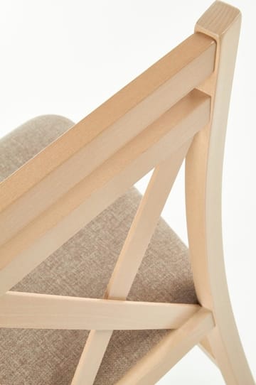 Marstrand matstol - Sonoma ek/beige - Beige - Products - Möbler - Fåtölj & stolar - Matstol & köksstol