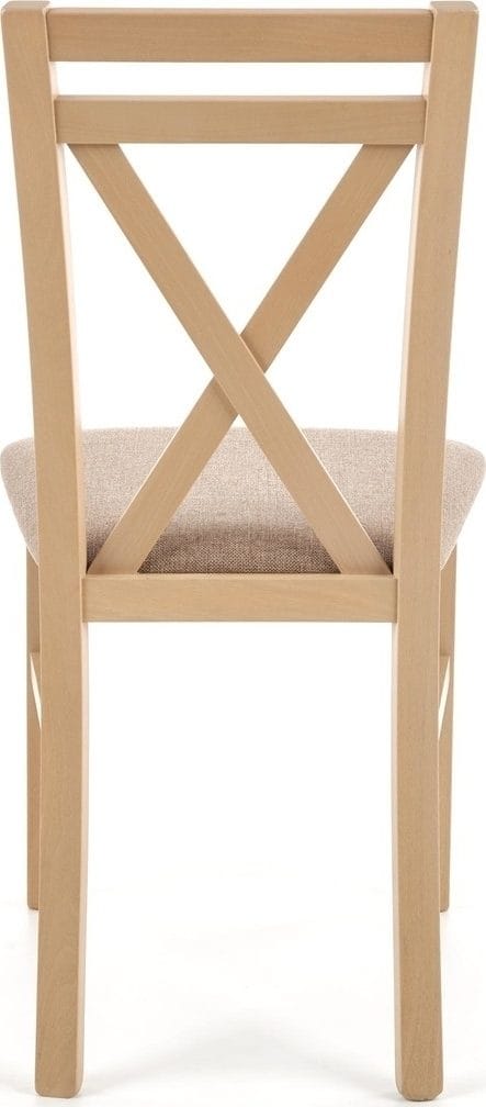 Marstrand matstol - Sonoma ek/beige - Beige - Products - Möbler - Fåtölj & stolar - Matstol & köksstol