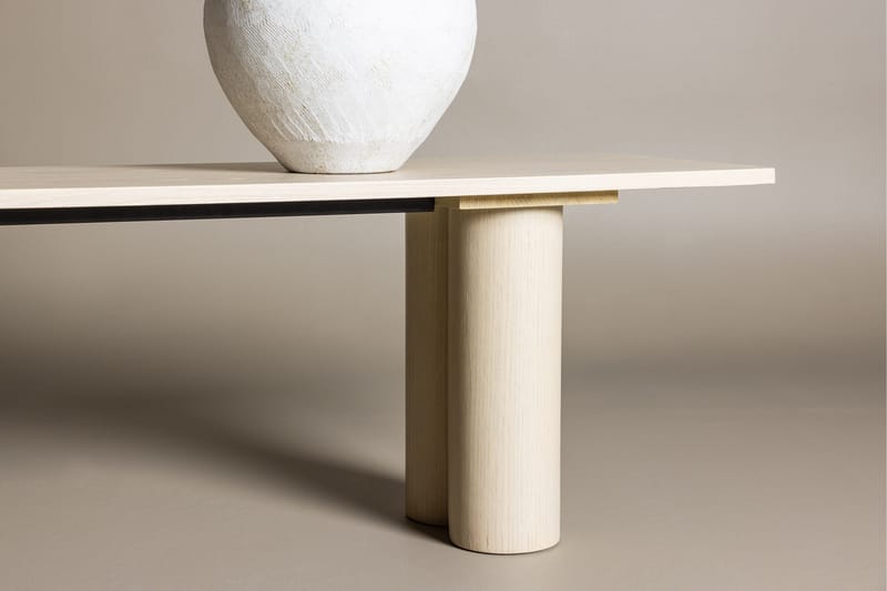 Matbänk Olivia 40x180x45 cm - Vit - Products - Möbler - Fåtölj & stolar - Sittbänk