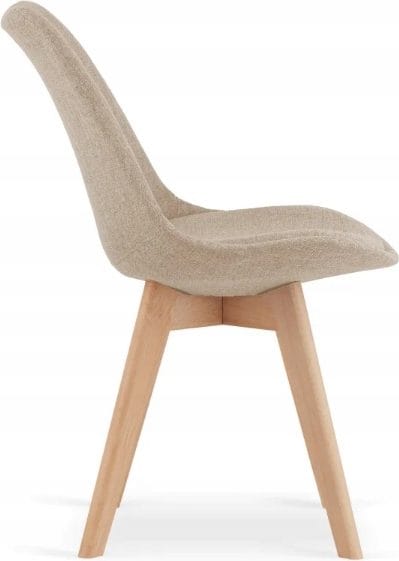 Matstol beige/natur - Merle - Beige/natur - Products - Möbler - Fåtölj & stolar - Matstol & köksstol