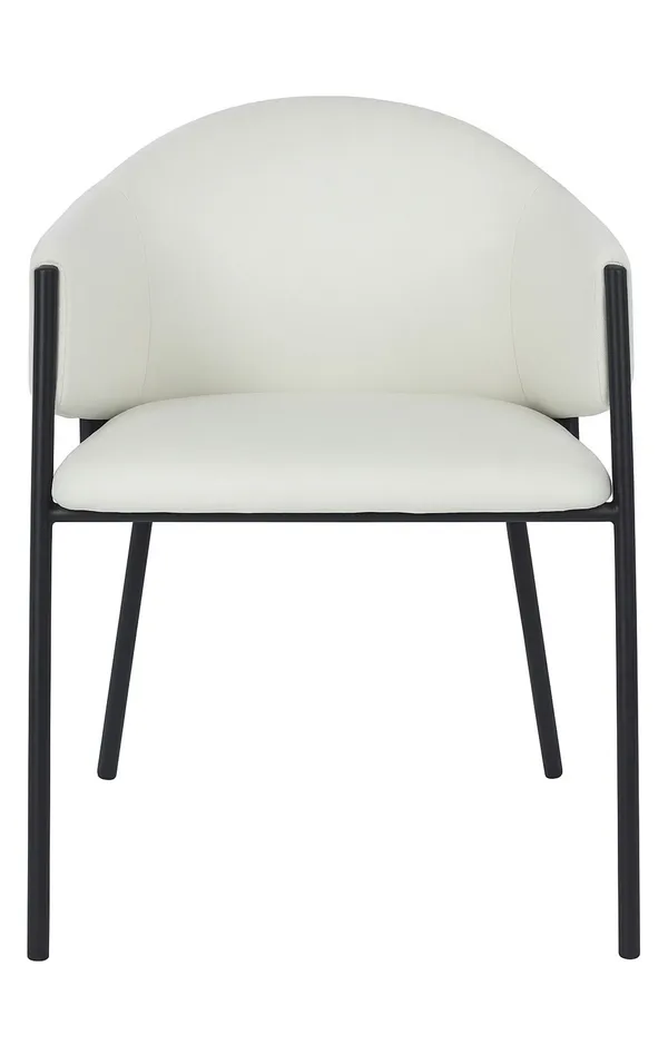 Matstol beige/svart - Stacey, beige/svart