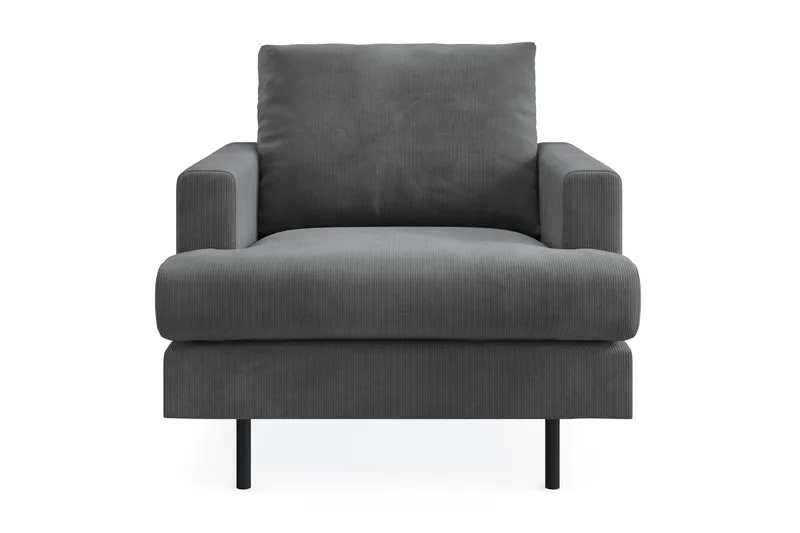 Menard Compact Fåtölj - Grå - Products - Möbler - Fåtölj & stolar - Fåtölj