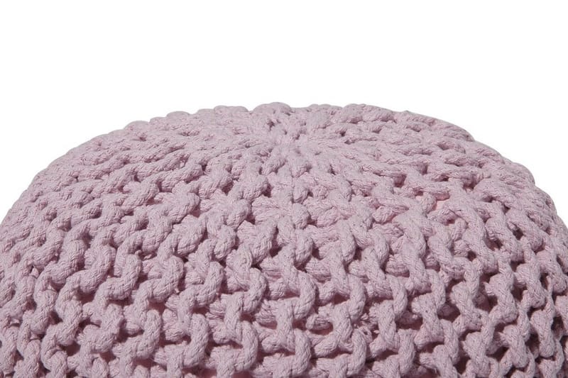 Conrad Sittpuff 40 cm - Rosa - Products - Möbler - Fåtölj & stolar - Pall & puff - Sittpuff