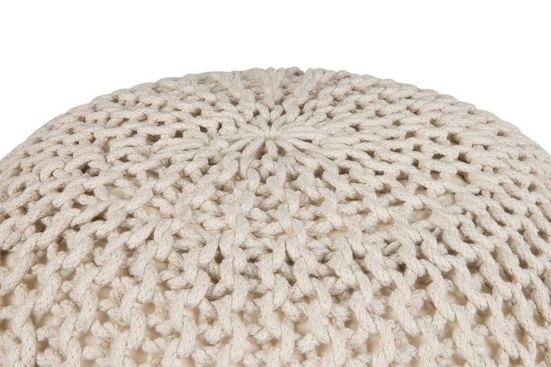 Conrad Sittpuff 50 cm - Gul - Products - Möbler - Fåtölj & stolar - Pall & puff - Sittpuff