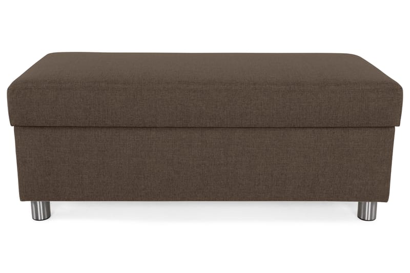 Crazy Fotpall med Förvaring 120x50 - Brun - Products - Möbler - Fåtölj & stolar - Pall & puff - Fotpallar