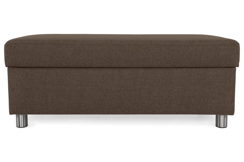 Crazy Fotpall med Förvaring 120x50 - Brun - Products - Möbler - Fåtölj & stolar - Pall & puff - Fotpallar