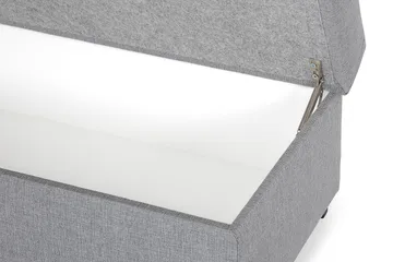 Crazy Fotpall med Förvaring 120x50 - Ljusgrå - Products - Möbler - Fåtölj & stolar - Pall & puff - Fotpallar