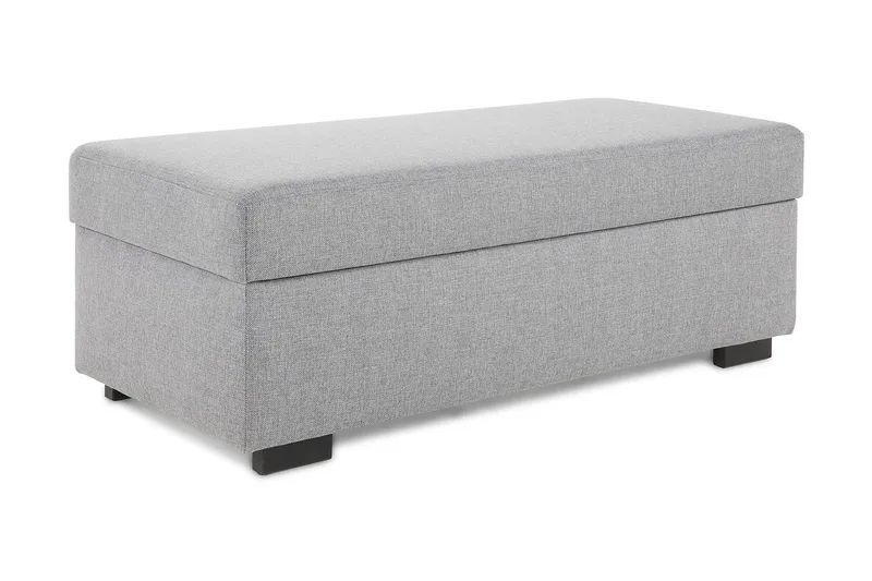 Crazy Fotpall med Förvaring 120x50 - Ljusgrå - Products - Möbler - Fåtölj & stolar - Pall & puff - Fotpallar