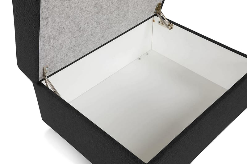 Crazy Fotpall med Förvaring 80x65 - Antracit - Products - Möbler - Fåtölj & stolar - Pall & puff - Fotpallar