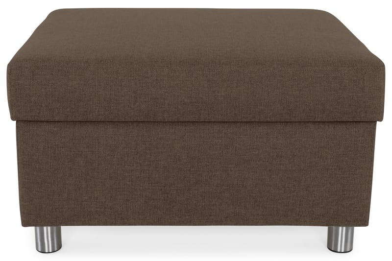 Crazy Fotpall med Förvaring 80x65 - Brun - Products - Möbler - Fåtölj & stolar - Pall & puff - Fotpallar