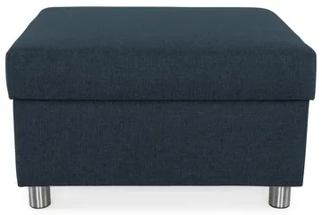 Crazy Fotpall med Förvaring 80x65 - Mörkblå - Products - Möbler - Fåtölj & stolar - Pall & puff - Fotpallar