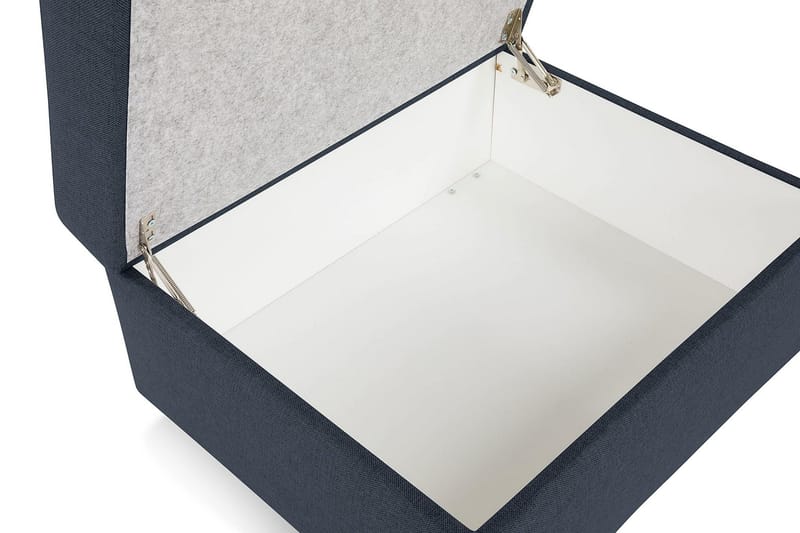 Crazy Fotpall med Förvaring 80x65 - Mörkbl å - Products - Möbler - Fåtölj & stolar - Pall & puff - Fotpallar