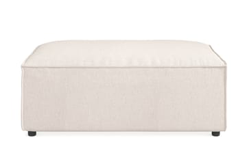 Cubo 1-sits  Rektangulär Fotpallsmodul i Tyg 120 cm bred - Beige - Products - Möbler - Fåtölj & stolar - Pall & puff - Fotpallar